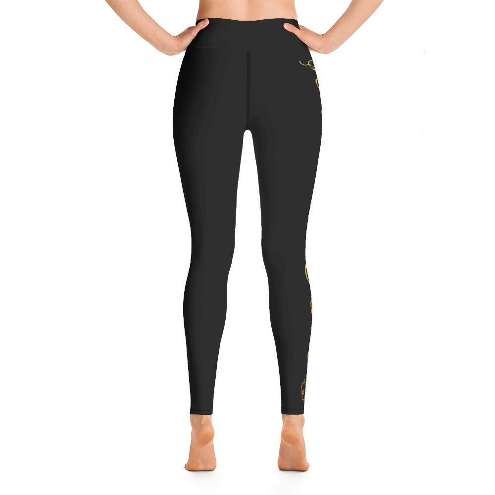 Bach Squiggle High Waist Leggings