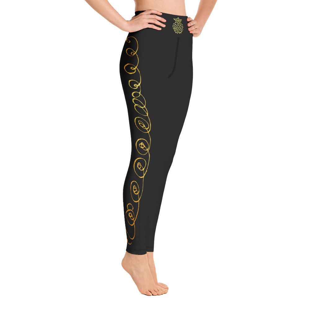 Bach Squiggle High Waist Leggings